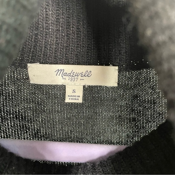 𝅺MADEWELL Timelapse Cowl Turtleneck Sweater Shirt Dress - Picture 3 of 7